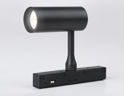 Светильник светодиодный для шинопровода Magnetic GL3814 BK черный IP20 7W 4200K 48V 24° D35*80