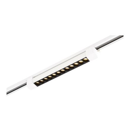 ST367.536.10 Св-к трек. Белый LED 1*10W 3000K 875Lm Ra90 24 IP20 L387xW49xH54 170-240VV