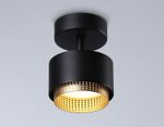 Светильник накладной TN71282  BK/GD черный/золото GX53 max 12W D95*137