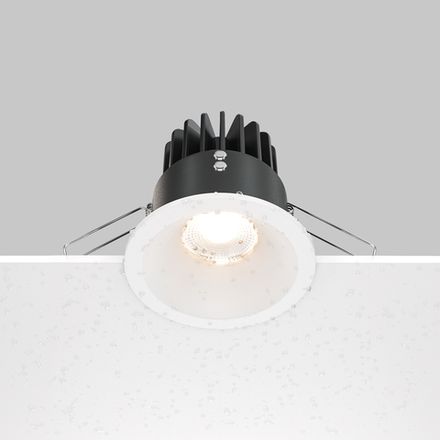 Встраиваемый светильник Zoom 3000K 1x12Вт 60° IP 65, DL034-2-L12W. TM Maytoni