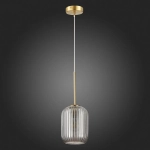 SL1154.323.01 Подвес ST-Luce Латунь/Дымчатый E27 1*60W