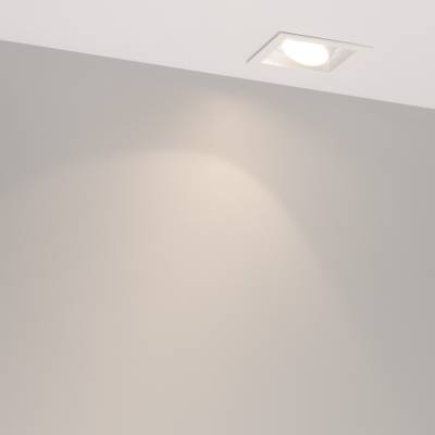 Светильник MS-VORTEX-BUILT-S90x90-12W Day4000 (WH-WH, 20 deg, 230V) (Arlight, IP20 Металл, 5 лет)