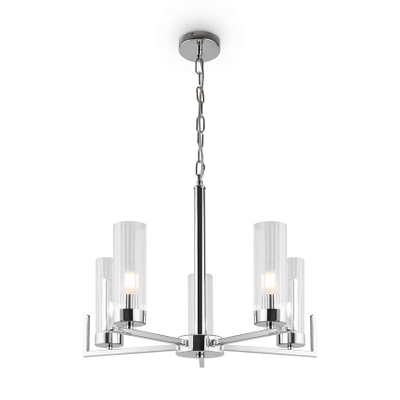 Подвесной светильник Adeline FR5214PL-05CH, E14х5. TM Maytoni