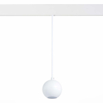 ST354.533.12 Магнитный трековый светильник подвесной белый LED 1*12W 3000K 750Lm Ra>80 36° IP20 D100xH92 48V