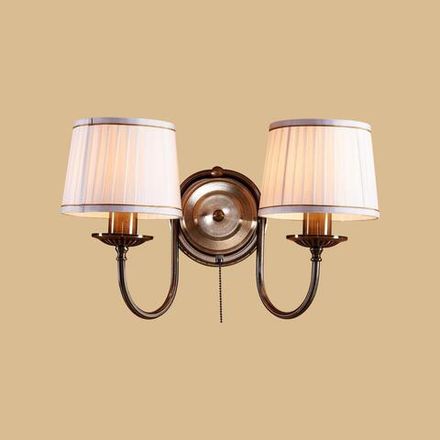 Citilux Гера CL433323 Бра с абажурами и выключателем Бронза