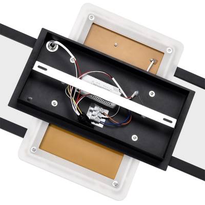 8021/90CL LEDIO LN24 черный/золотой/черный, металл/акрил Потолочный светильник LED 90W 220V 3000-6500К GOLDY