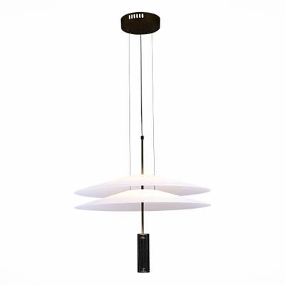 SL6101.403.01 Люстра подвесная ST-Luce Черный/Белый LED 1*10W 3000K