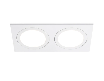 Светильник встраиваемый TN51826/2 WH белый GX53/2 max 15W 215*110*39
