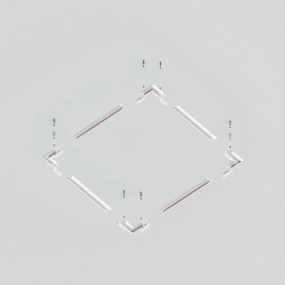 Шинопровод 2м Exility низкопрофильный подвесной круглый, TRXM034-R-412W. TM Maytoni