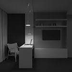 Подвесной светильник Plato 4000К 12Вт 120°, P076PL-L12W4K-W. TM Maytoni