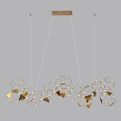 5086/64L L-VISION ODL25 291 античная бронза/металл Люстра LED 64W 4000K 3800Лм TRELLIS