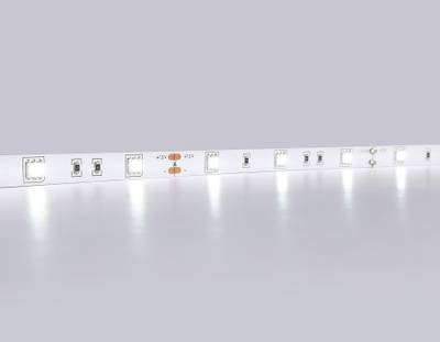 Светодиодная лента GS1803 5050 30Led/ 7.2W m/ 12V IP20 6500K/ 5000*10*1.87mm/ кратность резки 25mm (2 конт.)