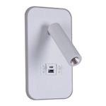 86204-9.2-001KT LED12W+USB WT светильник настенный
