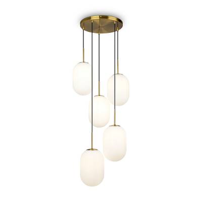 Подвесной светильник Sharlot FR1012PL-05BS, E14х5. TM Maytoni