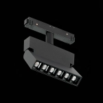 ST362.436.06 Магнитный трековый светильник Черный LED 1*6W 3000K 532Lm Ra>80 36° IP20 L120xW22xH134 48V
