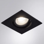 Точечный встраиваемый светильник Arte Lamp TARF A2178PL-1BK, 1хGU10