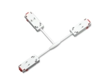 Коннектор питания T-образный для шинопровода Magnetic 220V GL1113 WH белый 250*150*18