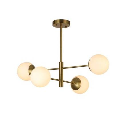 Подвесная люстра Gutta 2854-4P, 4*E27*60W. ТМ F-Promo