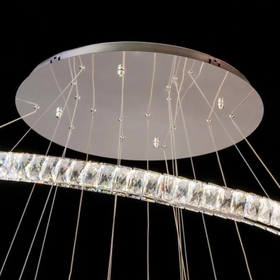 Eletto Olimpia EL330P140 LED Люстра хрустальная с пультом Хром