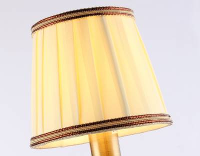 Настенный светильник с абажуром TR4578 SB/WH бронза/белый E14 max 40W 405*130*230
