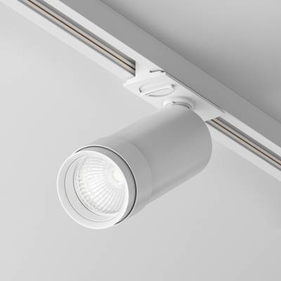 Трековый светильник Focus Led Zoom Unity 4000K 12Вт 15°-50°, TR021-1-12B4K-Z-W. TM Maytoni