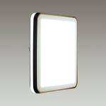 7621/DL PALE SN 108 Светильник пластик/черн./медный LED 48Вт 3000-6300K 440х440 IP43 пульт ДУ EFFA