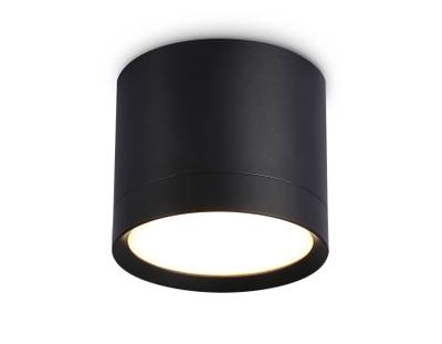 Накладной точечный светильник GX53 TN5351 BK черный GX53 D82*70