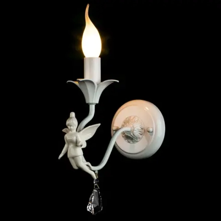 Бра Arte Lamp ANGELINA A5349AP-1WH, 1хE14