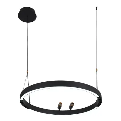 Подвесная люстра Slinga 4474-1P, LED*58W + 2*LED*3W, 1860LM, 3000-6500K. ТМ F-Promo