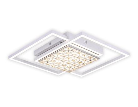 Потолочный светодиодный светильник с пультом FA112 WH белый 96W 850*660*110 (ПДУ РАДИО 2.4)