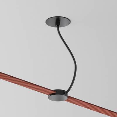 Коннектор питания Parity встраиваемый черный, TRA130RWC-2B. TM Maytoni