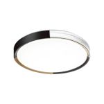 7629/ELN PALE SN 184 Светильник пластик/черный/золотистый LED 76Вт 3000/4000/6000K D490 IP43 CCT VELIO