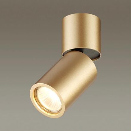 3895/1C HIGHTECH ODL20 343 золотистый/металл Потолочный поворотный светильник GU10 50W DUETTA