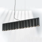 718137 Люстра ROMA 13х28W GU10 (led) MATT BLACK Lightstar