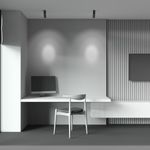 Потолочный светильник FOCUS LED 4000K 1x12Вт 50°, C055CL-L12B4K-W-B. TM Maytoni