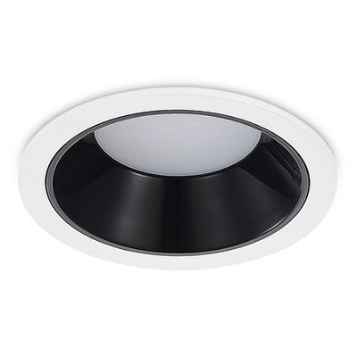 ST755.438.07 Св-к встр. Черный LED 1*7W 3000K 630Lm Ra80 120° IP20 D85xH45 100-240V