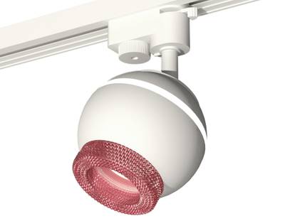 Комплект трекового светильника XT1101062 SWH/PI белый песок/розовый MR16 GU5.3 LED 3W 4200K (A2520, C1101, N7193)