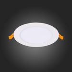 ST209.538.09 Св-к встр. Белый LED 1*9W 3000K 585Lm Ra80 110° IP20 D145xH8 90-265V