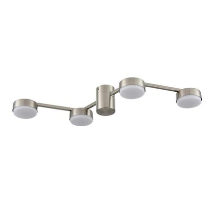 8116/4C COMFI LN26 250 никель, металл Люстра потолочная LED GX53 4*7W 220V SANATA