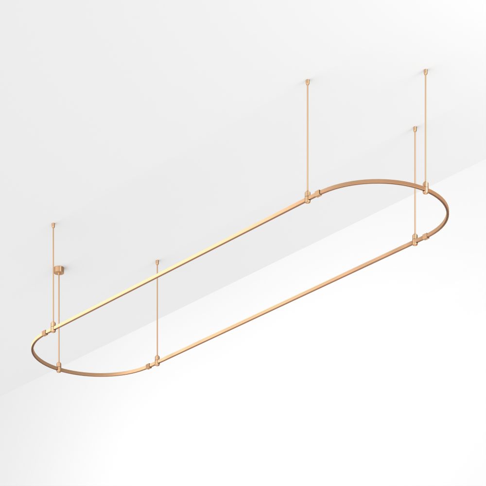 Основание ART-APRIORI-OVAL-ROD-800-4000x1000 (GD) (Arlight, IP20 Металл, 3 года)