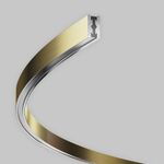 Шинопровод круглый из полукругов 1800мм Flarity латунь TRX154-2SR-D1800-BS. TM Maytoni