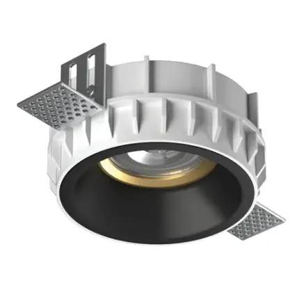 G214607GMOD Светильник DOMINO ROUND под LED модуль/лампу МR16 ЧЁРНЫЙ (214610+214607+214003)