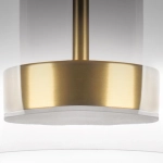 804008 Люстра CUPOLA LED 9W 450LM ЗОЛОТО/ДЫМЧАТЫЙ 3000K Lightstar