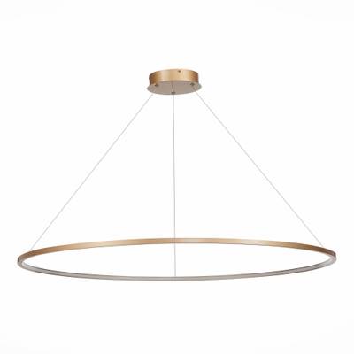 ST603.243.57 Светильник подвесной ST-Luce Золотистый/Белый LED 1*57W 4000K