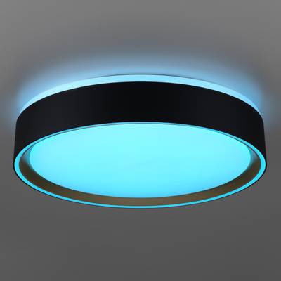Citilux BOSS CL751251G LED RGB Светильник с пультом Чёрный с Золотом