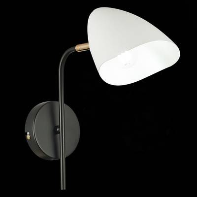 SLE103601-01 Бра Черный, Золотой/Белый E14 1*40W