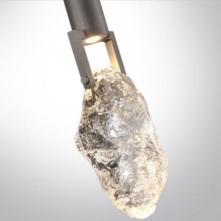 6695/5WL MIDCENT ODL24 339 Настенный светильник брашир. черный/металл/стекло IP20 LED 5W 200Лм 3000K LIA