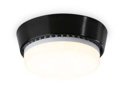 Светильник накладной G10189 BK черный GX53 max 12W D90*20