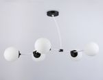 Подвесной светильник TR2546/5 WH/BK белый/черный E27/5 max 60W 950*600*450