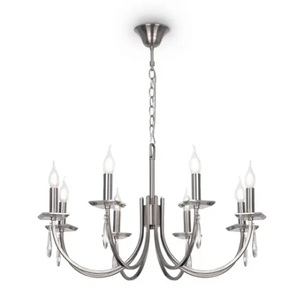 Люстра Forte FR1006PL-08N, E14х8. TM Maytoni